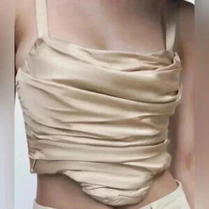 Free | ZARA Satin  Corset